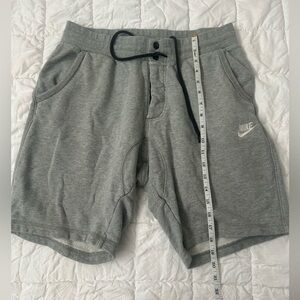 Nike button fly Heather Gray Athletic Sweat Shorts